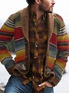 Image result for mens big tall wool cardigans