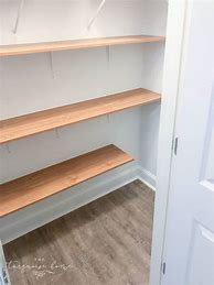 Image result for DIY Pantry Shelves