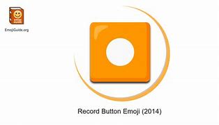 Image result for Red Record Button Emoji