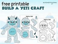 Image result for Yeti Craft for Kids