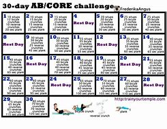 Image result for Pirintable Challenge Calender Pages