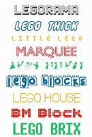 Image result for LEGO Font Free DaFont