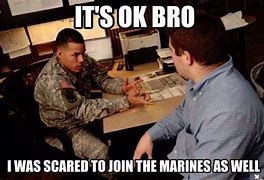 Image result for Military Recruiter Meme