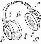 Image result for Music with Headphones Cartoon Notes Clip Art