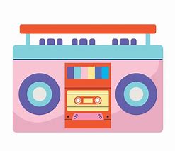 Image result for 90s Boombox SVG