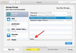Image result for How to Delete iCloud Backup