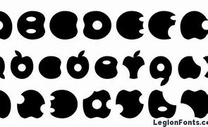 Image result for Apple Logo Font Made in California