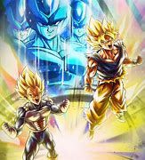 Image result for Goku and Vegeta Super Saiyan Art