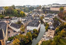 Image result for Luxembourg City Aerial