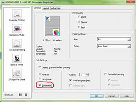 Image result for Printer Preferences Windows 1.0