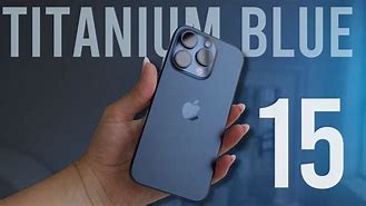 Image result for iPhone 15 Pm Blue Titanium