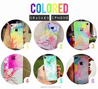 Image result for Colored Cracked iPhone