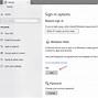 Image result for Settings Accounts Sign in Options Change Pin