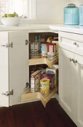 Image result for Pull Out Lazy Susan Cabinet