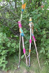 Image result for Decorated Walking Sticks