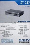 Image result for AM/FM Stereo Tuner St 242s