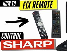 Image result for Sharp TV No Remote