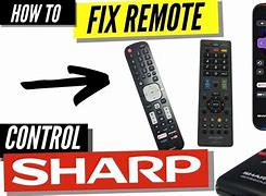 Image result for Sharp TV Remote Setup