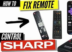 Image result for Sharp TV No Remote