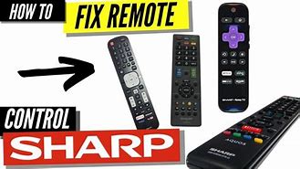 Image result for Sharp TV Reset