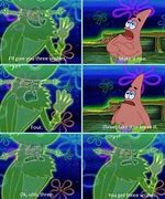 Image result for Patrick From Spongebob Meme
