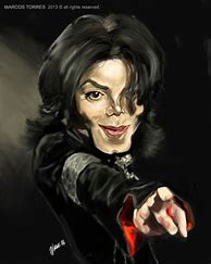 Image result for Michael Jackson Caricature