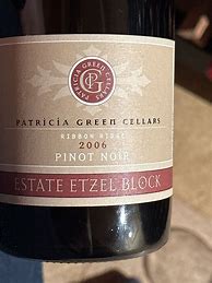 Image result for Patricia Green Pinot Noir Estate Etzel Block