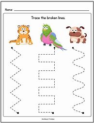 Image result for Line Tracing for Preschool