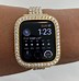 Image result for Red Apple Watch with Diamonds