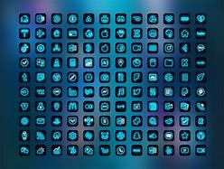 Image result for Blue Icon Set