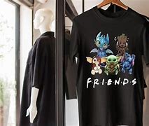 Image result for Stitch Toothless Pikachu and Baby Yoda Tee Shirt