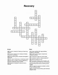 Image result for 12 Step Recovery Crossword Puzzles