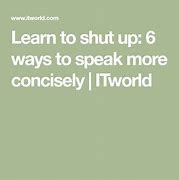 Image result for Learn to Shut Up Poster