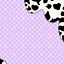 Image result for Cow Print Balck and Purple