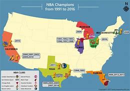Image result for NBA Team Locations