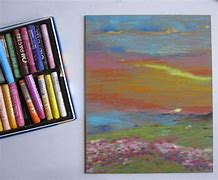 Image result for Oil Pastel Drawing Tutorials