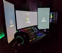 Image result for Triple Screen Computer