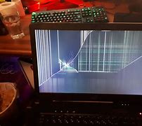Image result for Cracked Laptop Screen