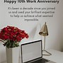 Image result for work anniversary cards