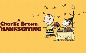 Image result for Charlie Brown Thanksgiving Poster