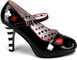 Image result for Queen of Hearts Shoes