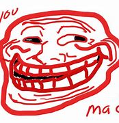 Image result for Trollface Scary Red