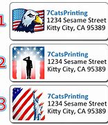 Image result for American Stationery Return Mailing Label