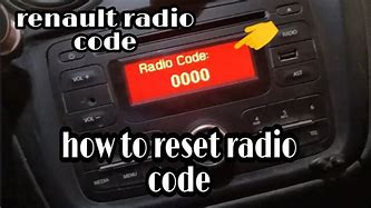 Image result for Renault Symbol Radio Code