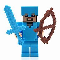 Image result for Steve with Diamond Armor Figure