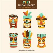 Image result for Cartoon Tiki Mask