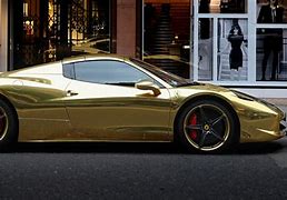 Image result for Matte Gold Ferrari