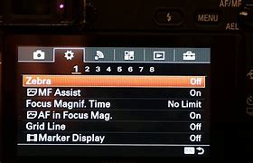 Image result for Sony Alpha 55 Menu