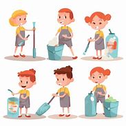 Image result for Clean as You Go Cartoon