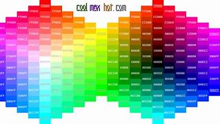 Image result for Color Code Chart